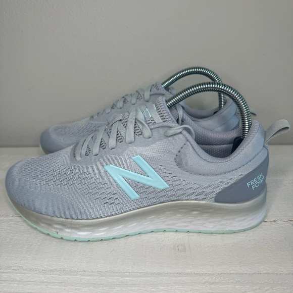 NEW BALANCE Women’s Fresh Foam Arishi v3 Gray Teal Sneakers Size 8.5 - Picture 5 of 10